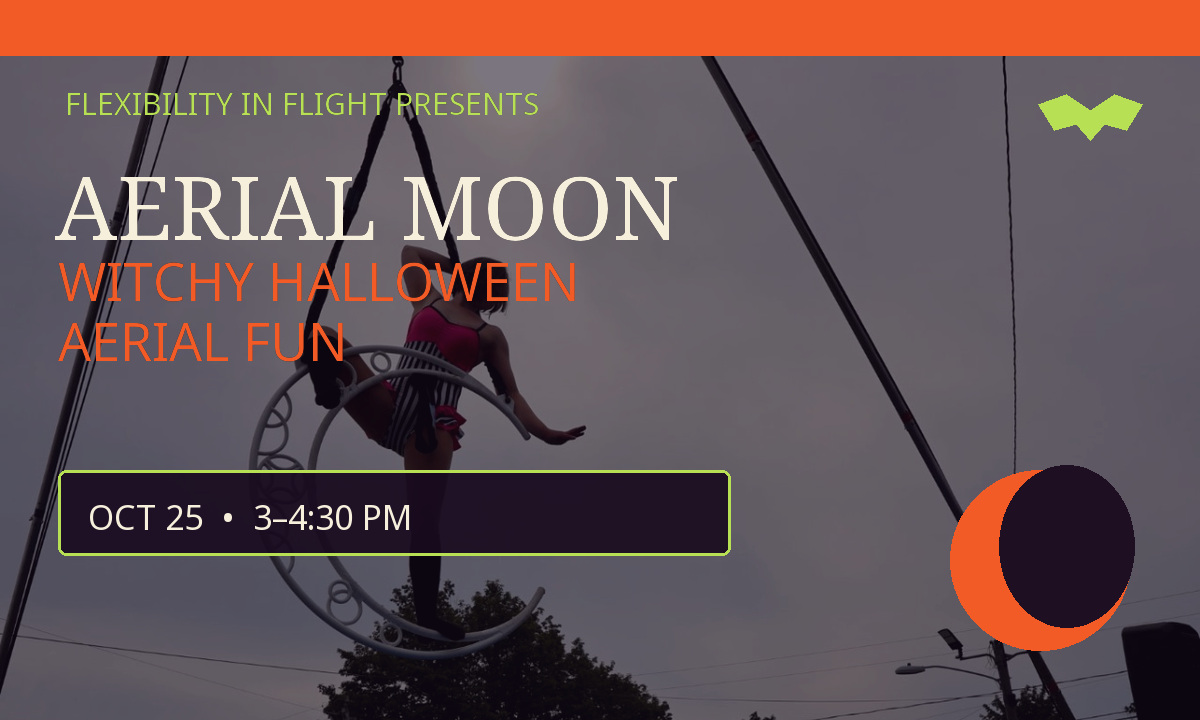 Witchy Halloween Aerial Moon🌙🧙