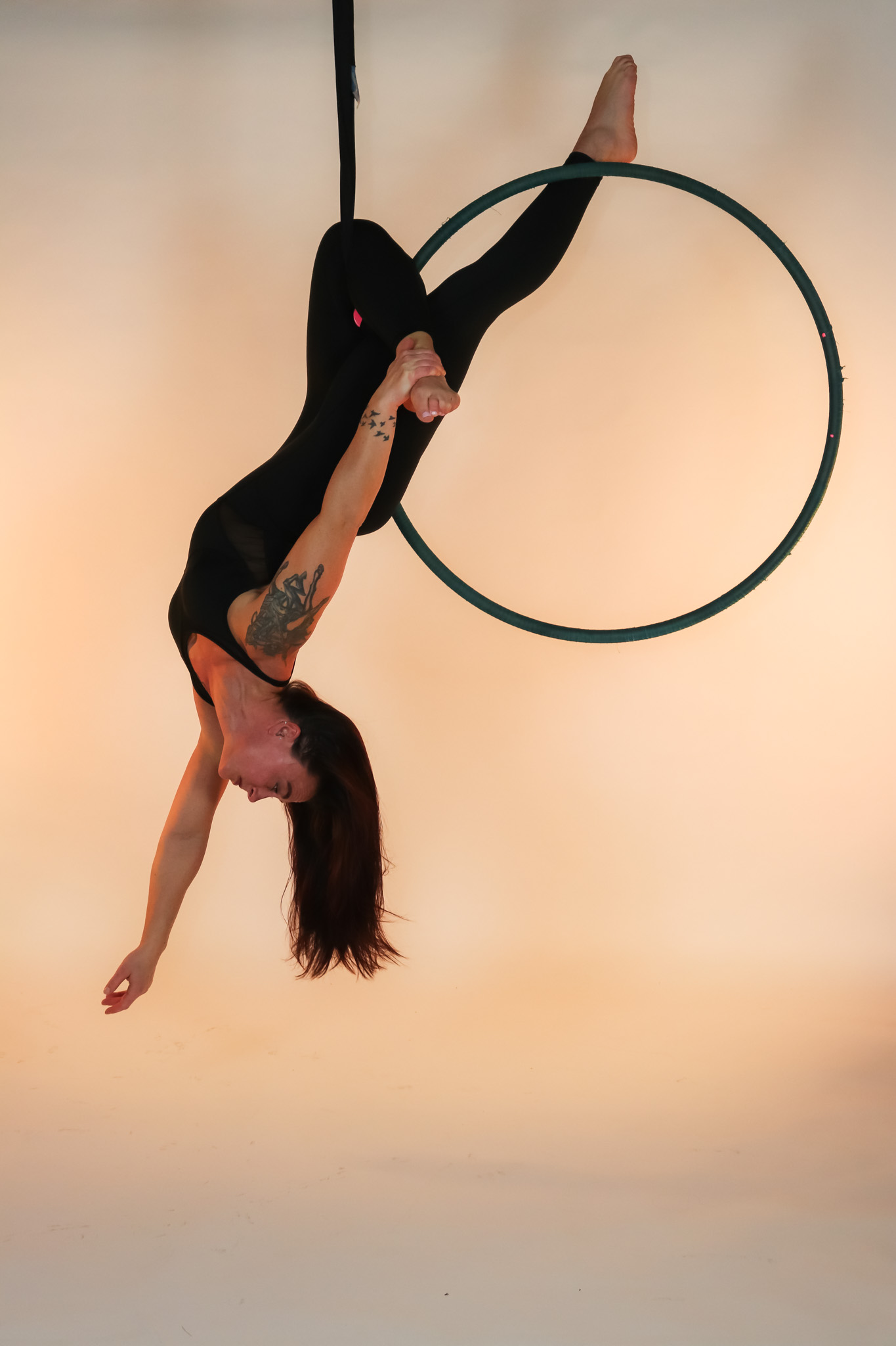 Lyra hoop choreography