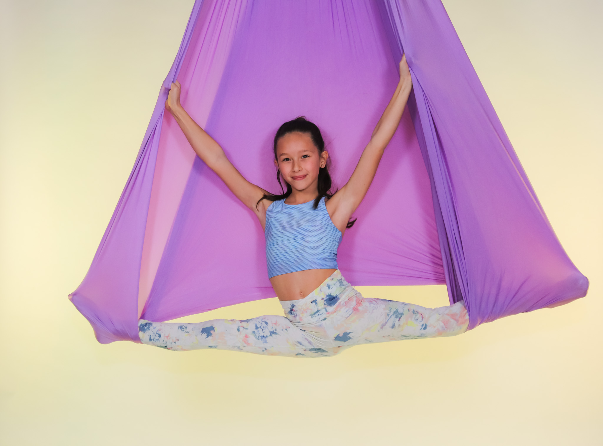Kids aerial silks class